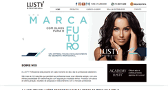 Desktop Screenshot of lusty.com.br